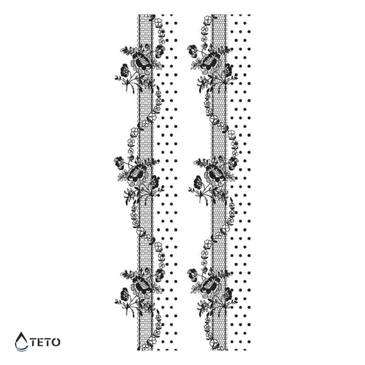 Liguero de encaje – set - Tipo B - TETO - Tatuajes Temporales