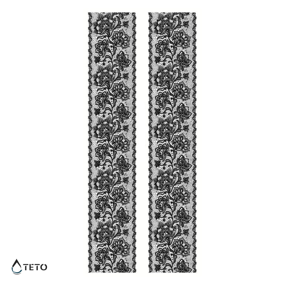 Liguero de encaje – set - Tipo F - TETO - Tatuajes Temporales