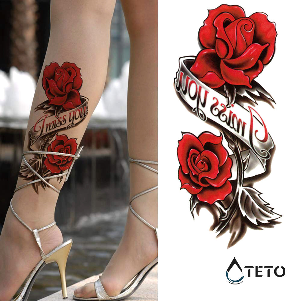 Te extraño - TETO - Tatuajes Temporales