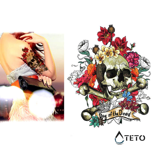 El día de la muerte - TETO - Tatuajes Temporales