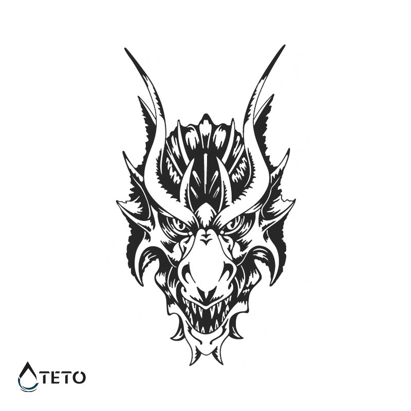 El diablo entre nosotros – Semipermanente - TETO - Tatuajes Temporales