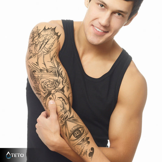 Ojo mágico – Semipermanente - TETO - Tatuajes Temporales