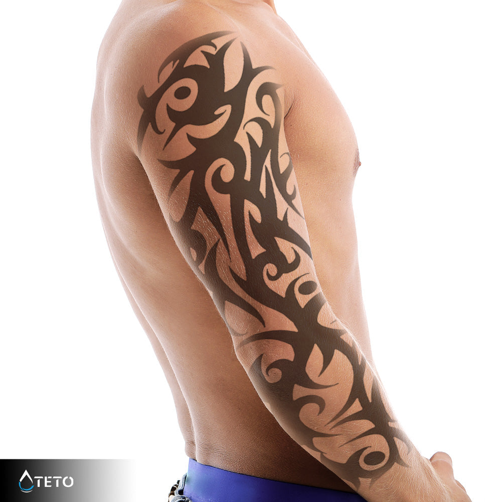 Tribal – Tipo C – Semipermanente - TETO - Tatuajes Temporales