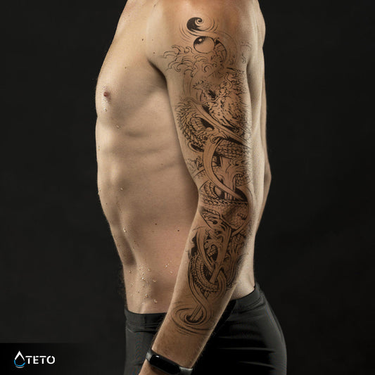 No te rindas – Semipermanente - TETO - Tatuajes Temporales