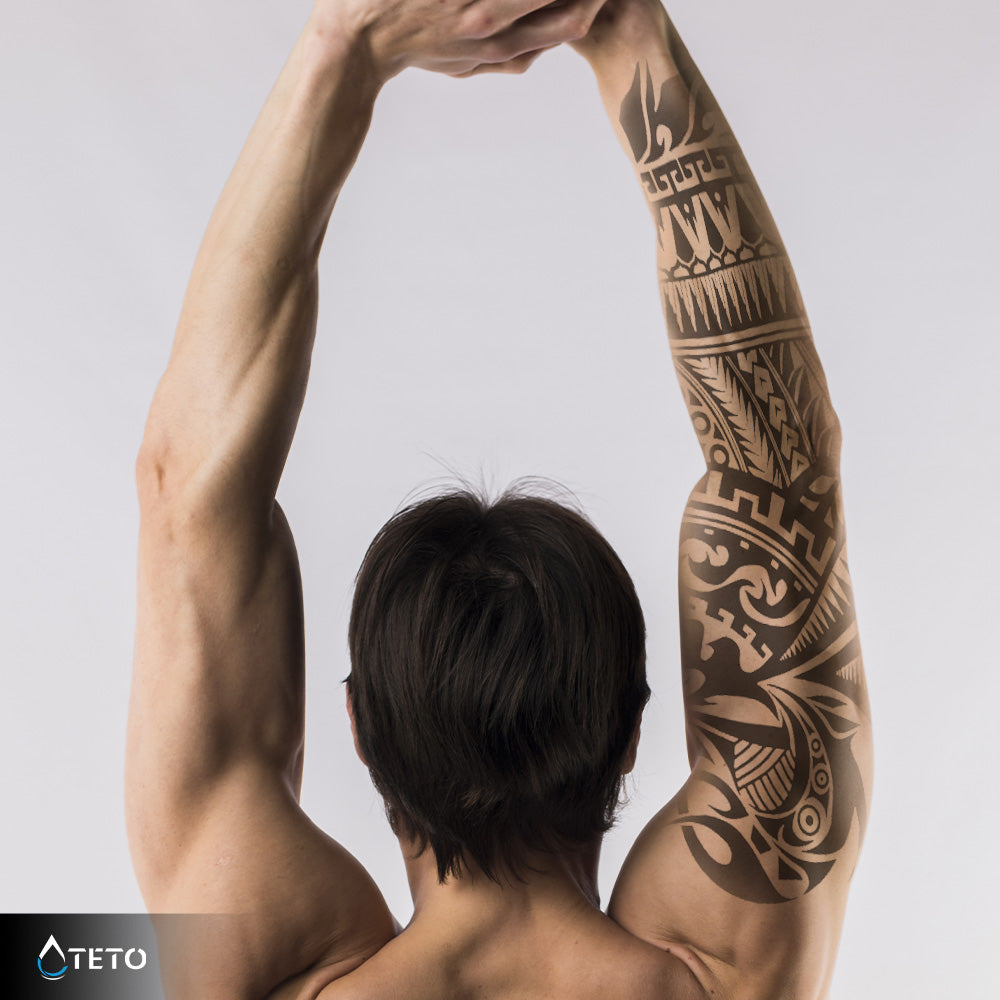 Tribal – Tipo A – Semipermanente - TETO - Tatuajes Temporales