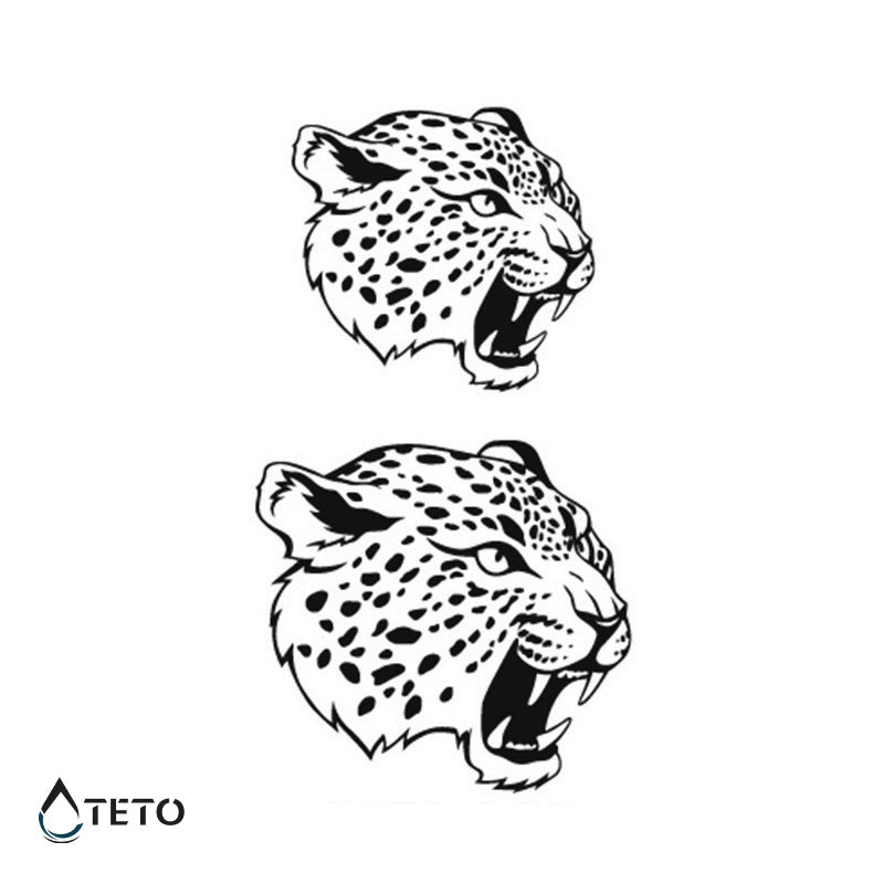 Leopardo - set – Semipermanente - TETO - Tatuajes Temporales