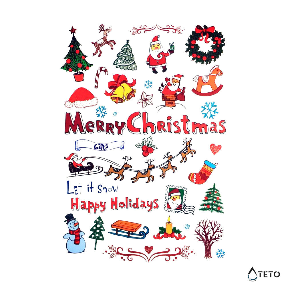 Motivos navideños - Feliz Navidad – set – Tipo A