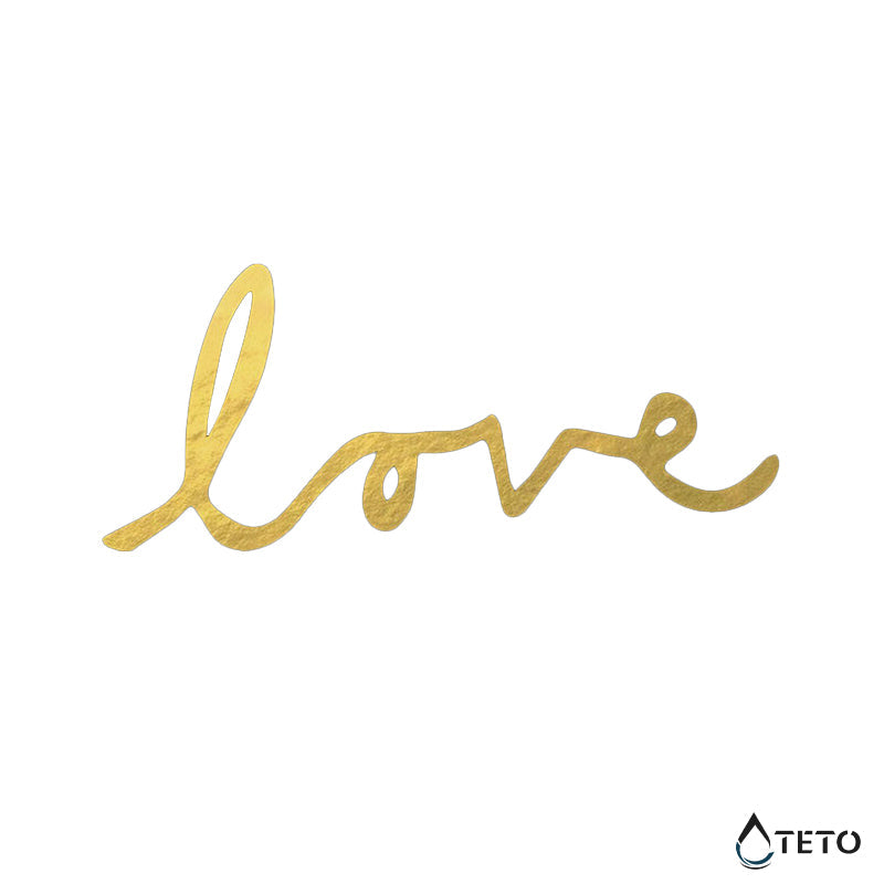 Amor - amor - TETO - Tatuajes Temporales