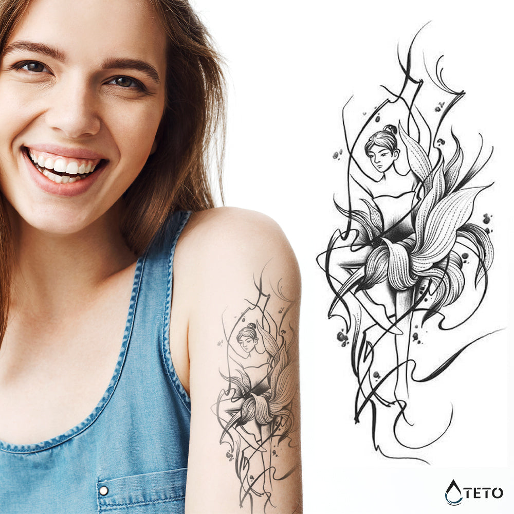 Bailando con la vida – Semipermanente - TETO - Tatuajes Temporales