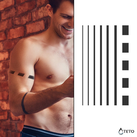 Líneas de vida – Semipermanente - TETO - Tatuajes Temporales