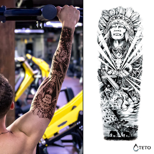 Fe y vida – Semipermanente - TETO - Tatuajes Temporales