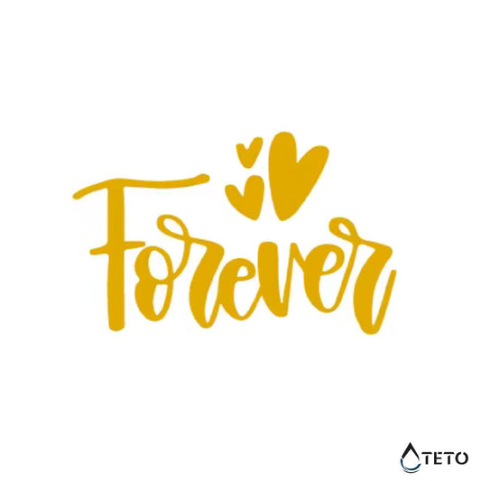 Por siempre - para siempre - Tatuajes Temporales TETO