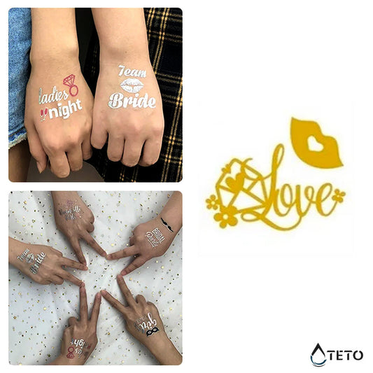 Amor – Love - Tatuajes Temporales TETO