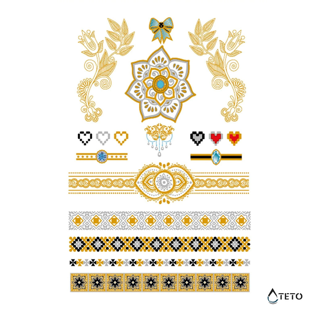 Pulseras y motivos – set – Tipo A