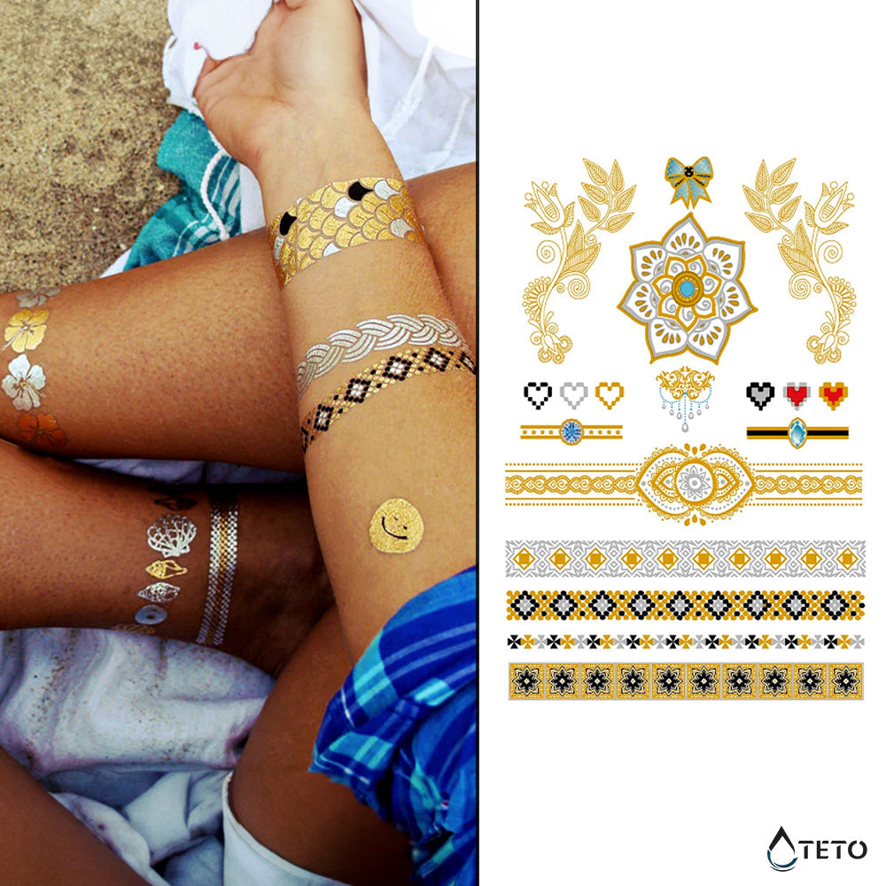 Pulseras y motivos – set – Tipo A