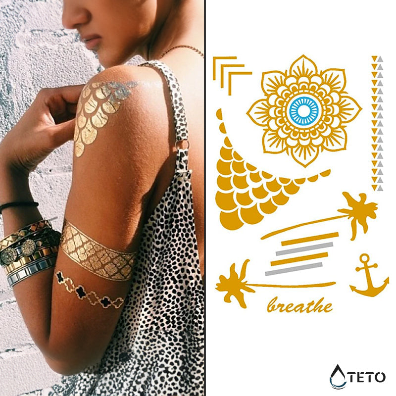 La vida – set - Tatuajes Temporales TETO