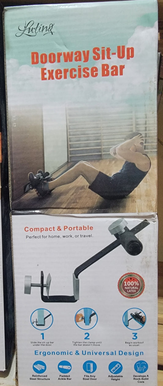 Barra para Abdominales Ajustable para Puerta
