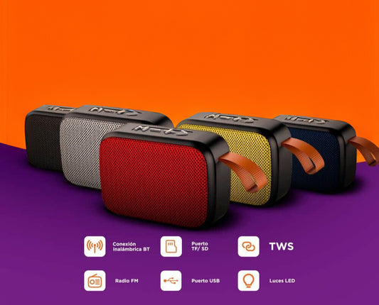 Bocina bluetooth portátil