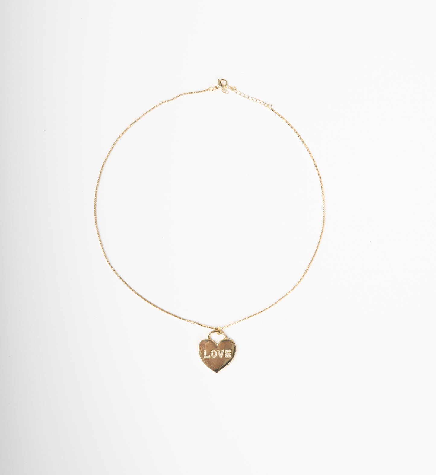 Collar con dije amor