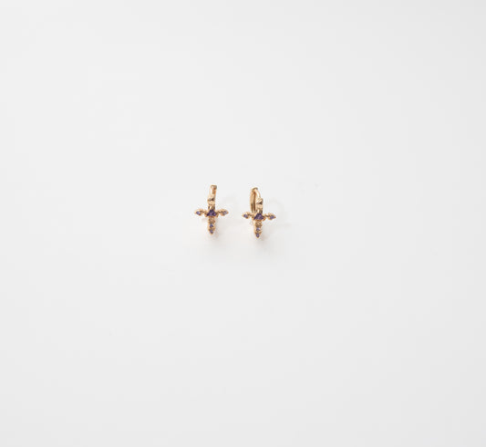 Aretes cruz