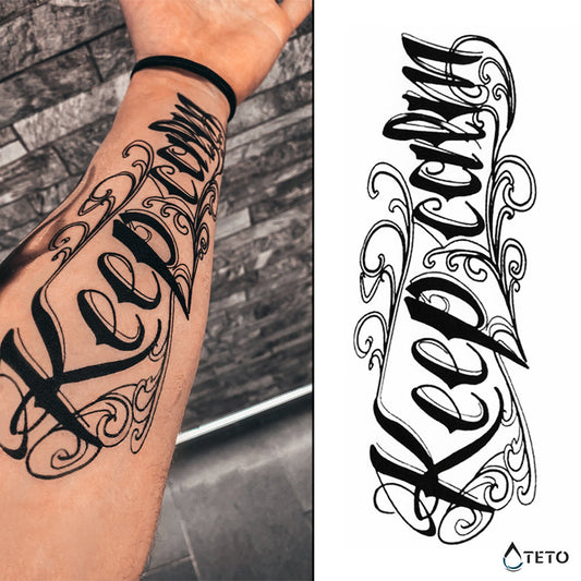 Keep calm - Mantén la calma – Semipermanente